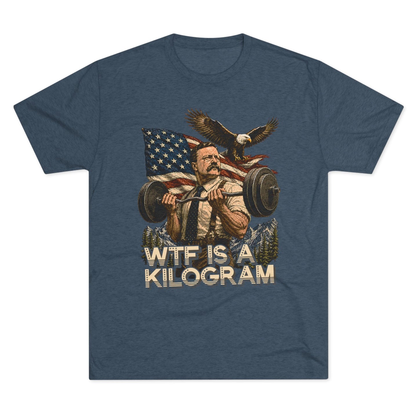 WTF Is a Kilogram Tri-Blend T-Shirt (Custom)