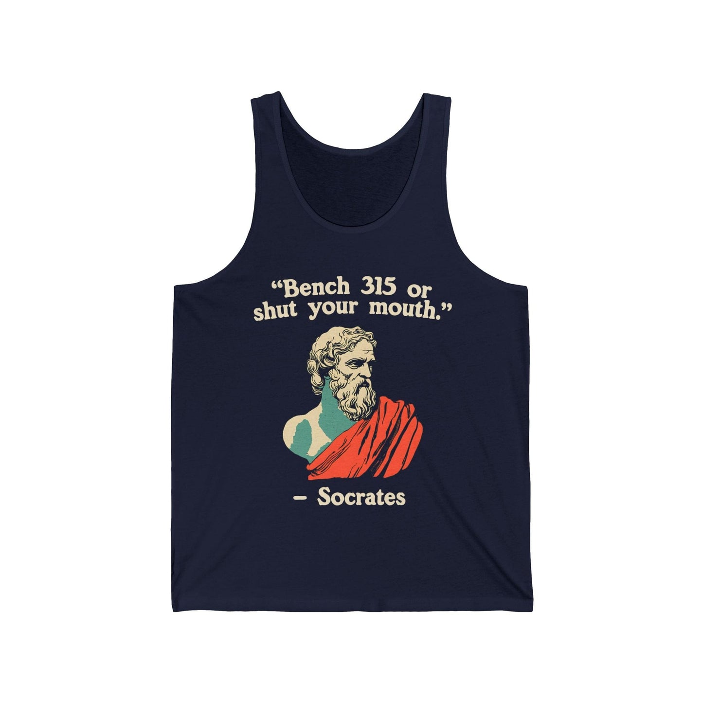 Socrates Quote Tank Top