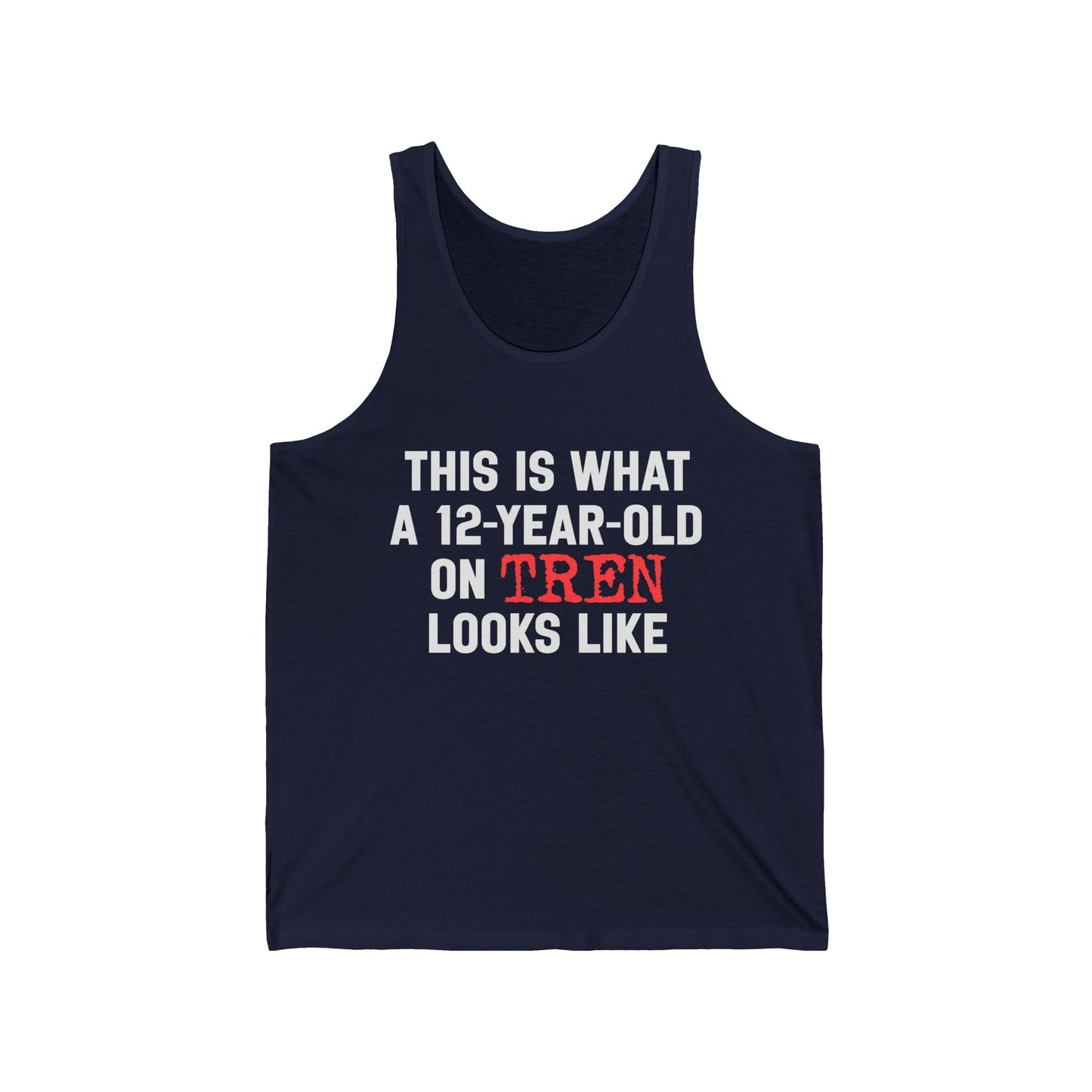 12-Year-Old on Tren Tank Top