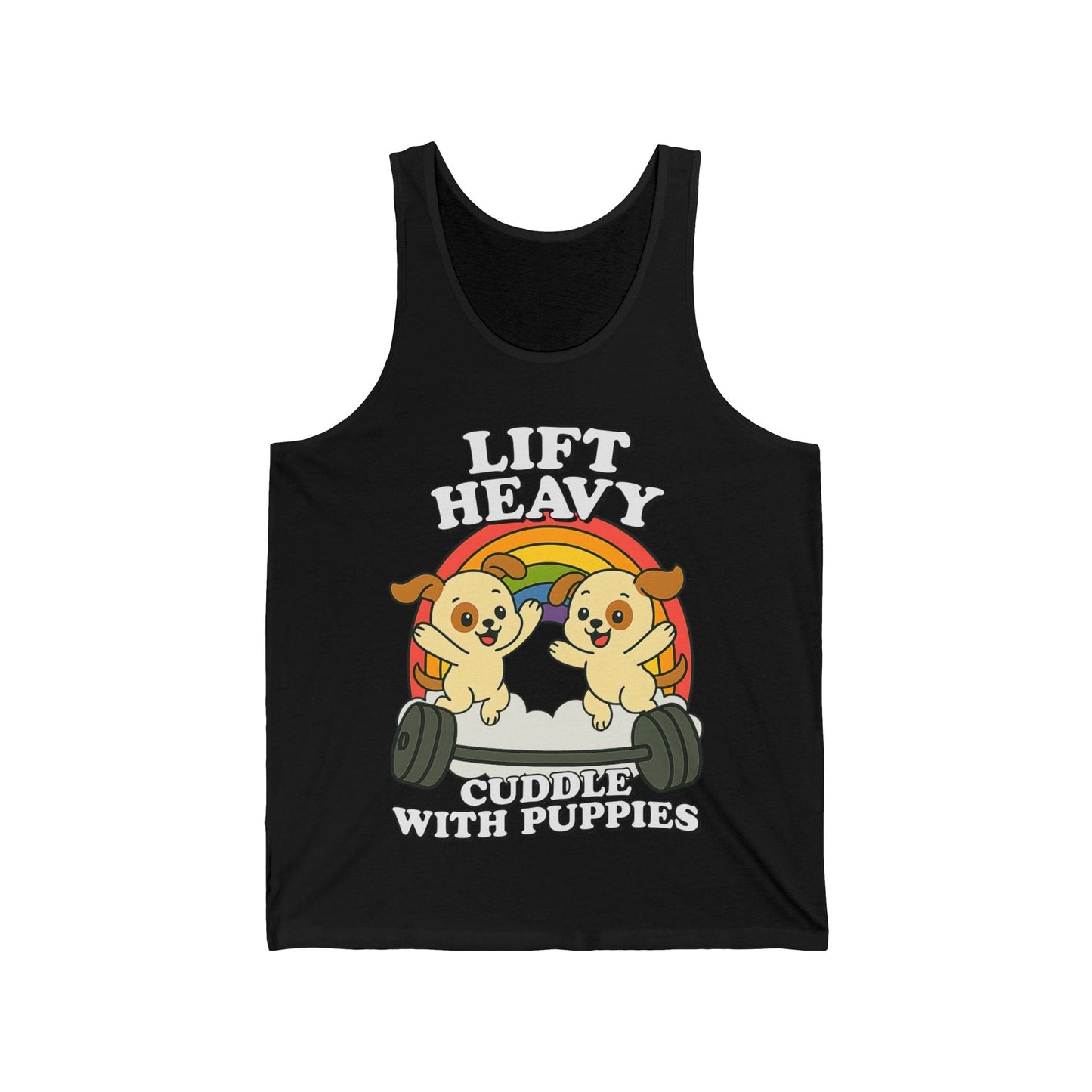 Lift Heavy, Cuddle Puppies Tank Top