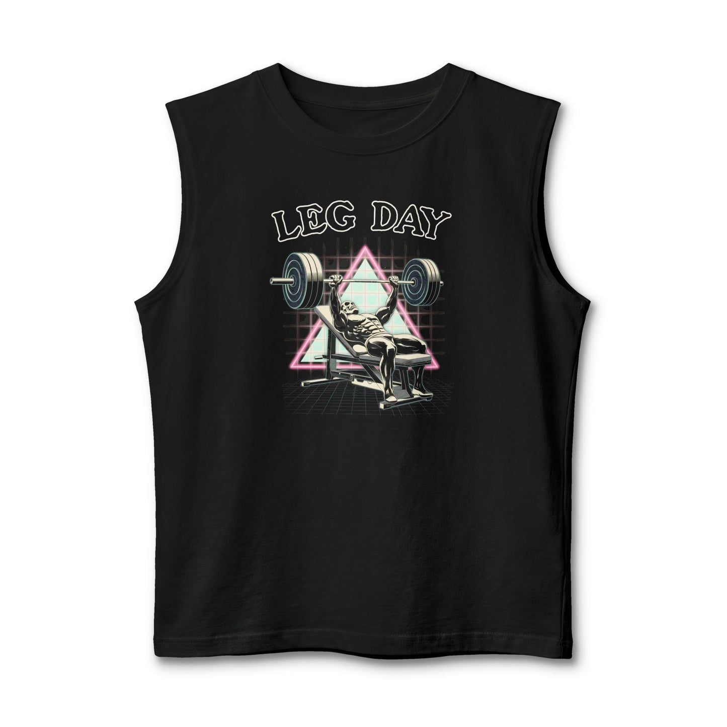 Leg Day Incline Bench Muscle Tank [Custom]