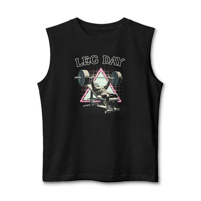 Leg Day Incline Bench Muscle Tank [Custom]