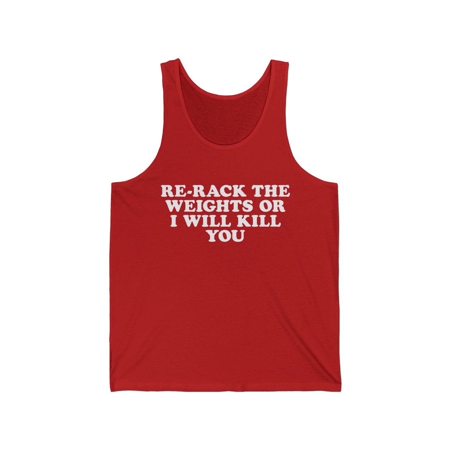 Re-Rack Warning Tank Top