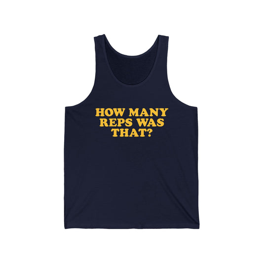 How Many Reps Tank Top