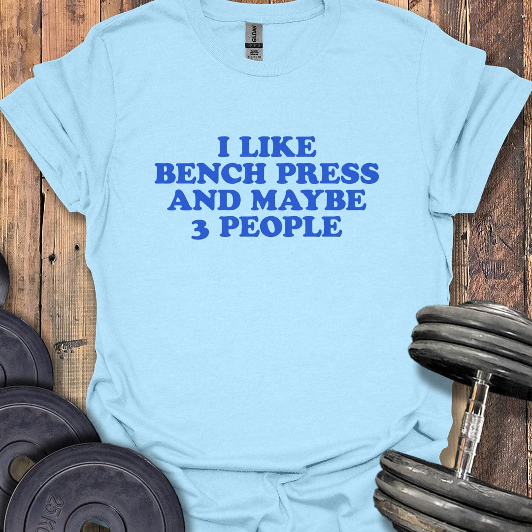 Bench Press and 3 People T-Shirt