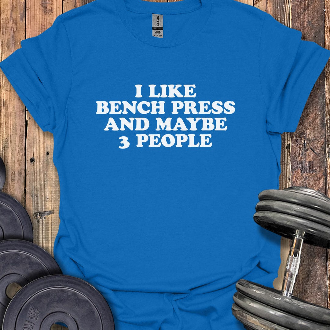 Bench Press and 3 People T-Shirt