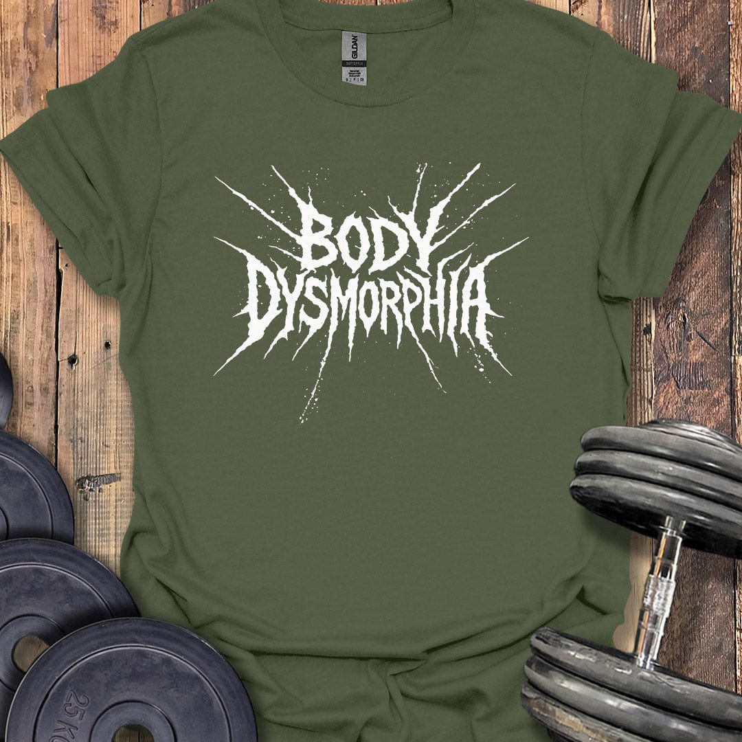 Body Dysmorphia Metal Logo T-Shirt