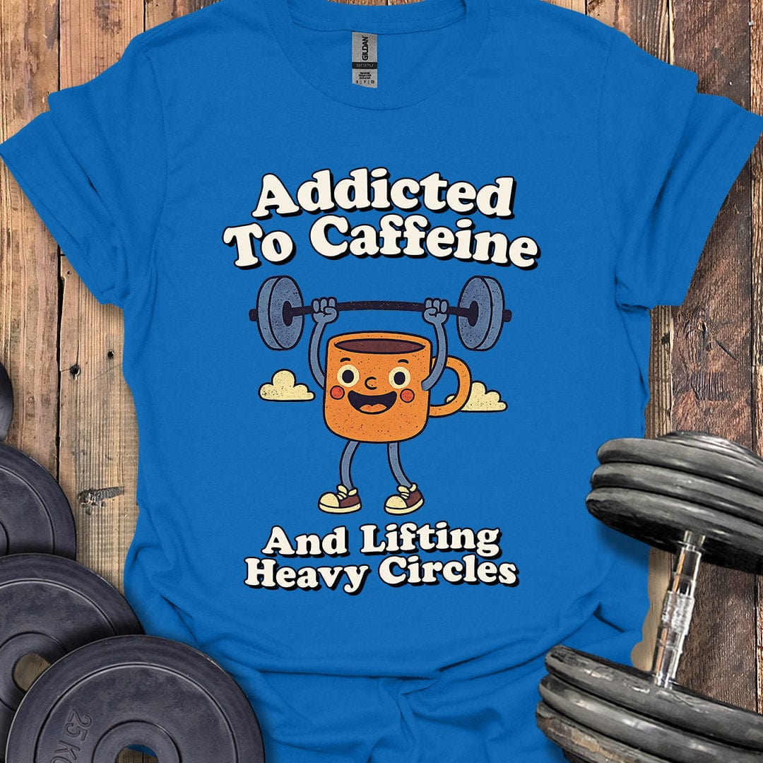 Caffeine and Heavy Circles T-Shirt