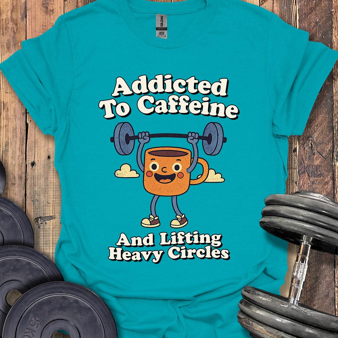 Caffeine and Heavy Circles T-Shirt