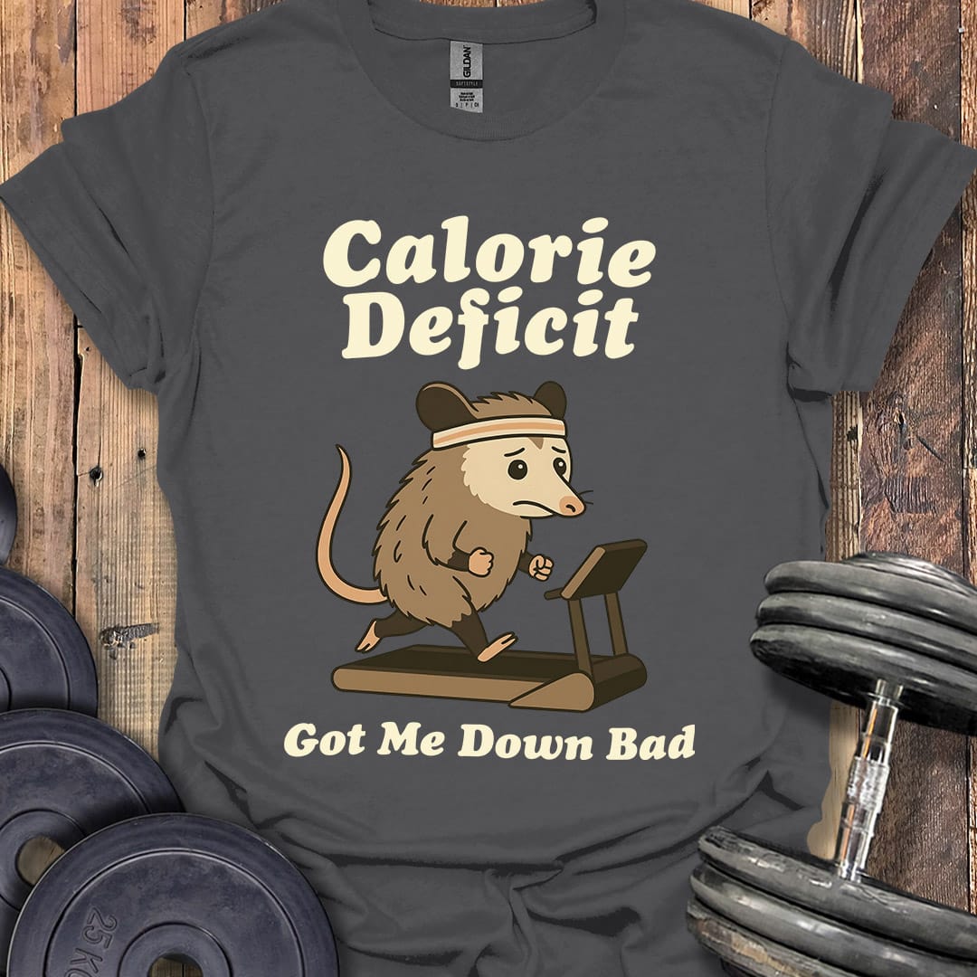 Calorie Deficit Opossum T-Shirt