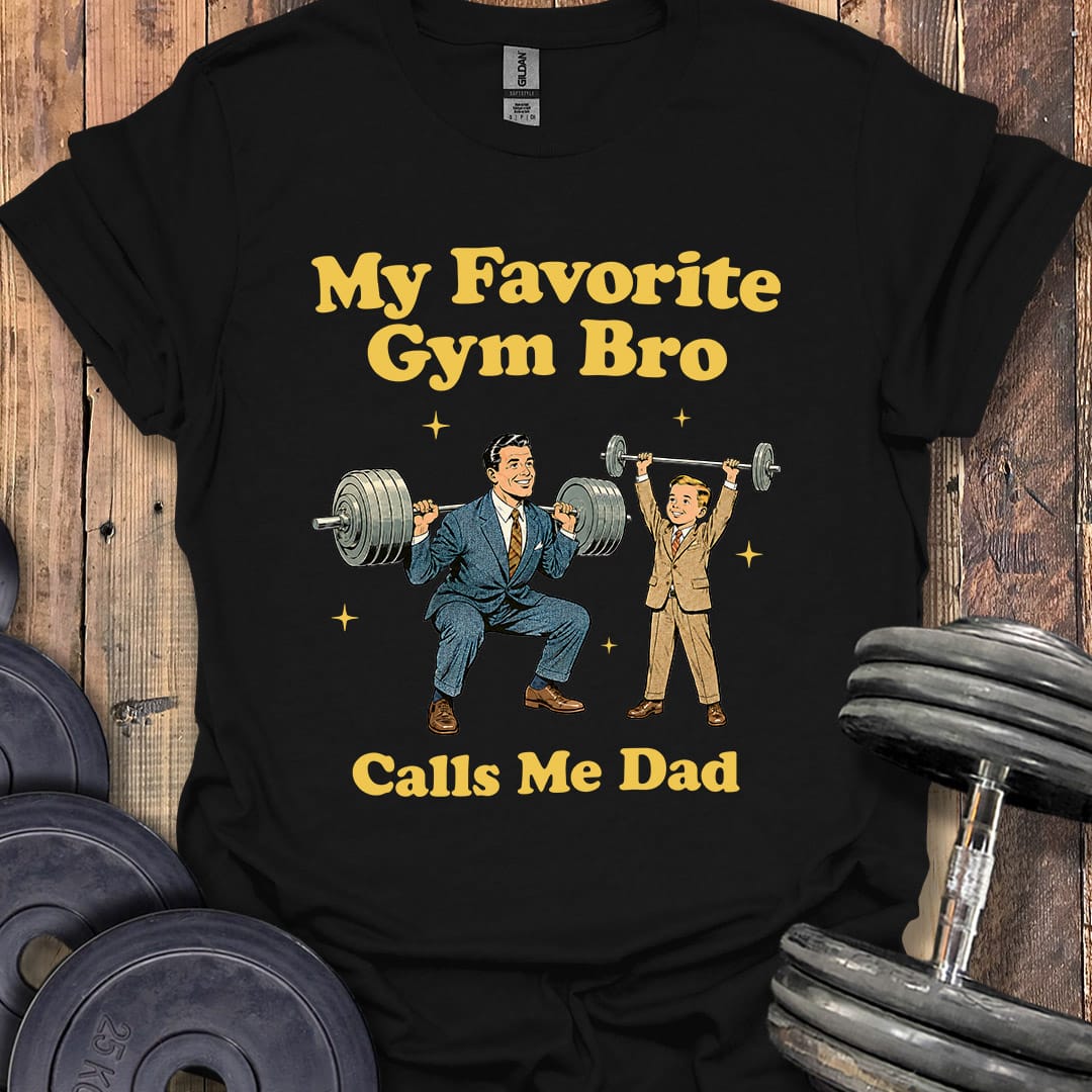 Favorite Gym Bro Businessman T-Shirt