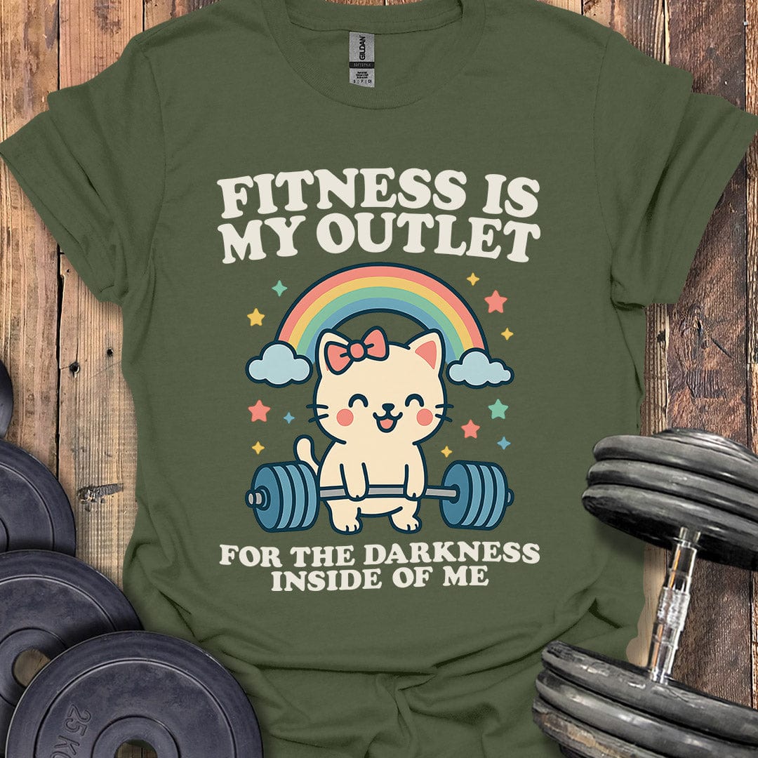 Fitness Is My Outlet T-Shirt