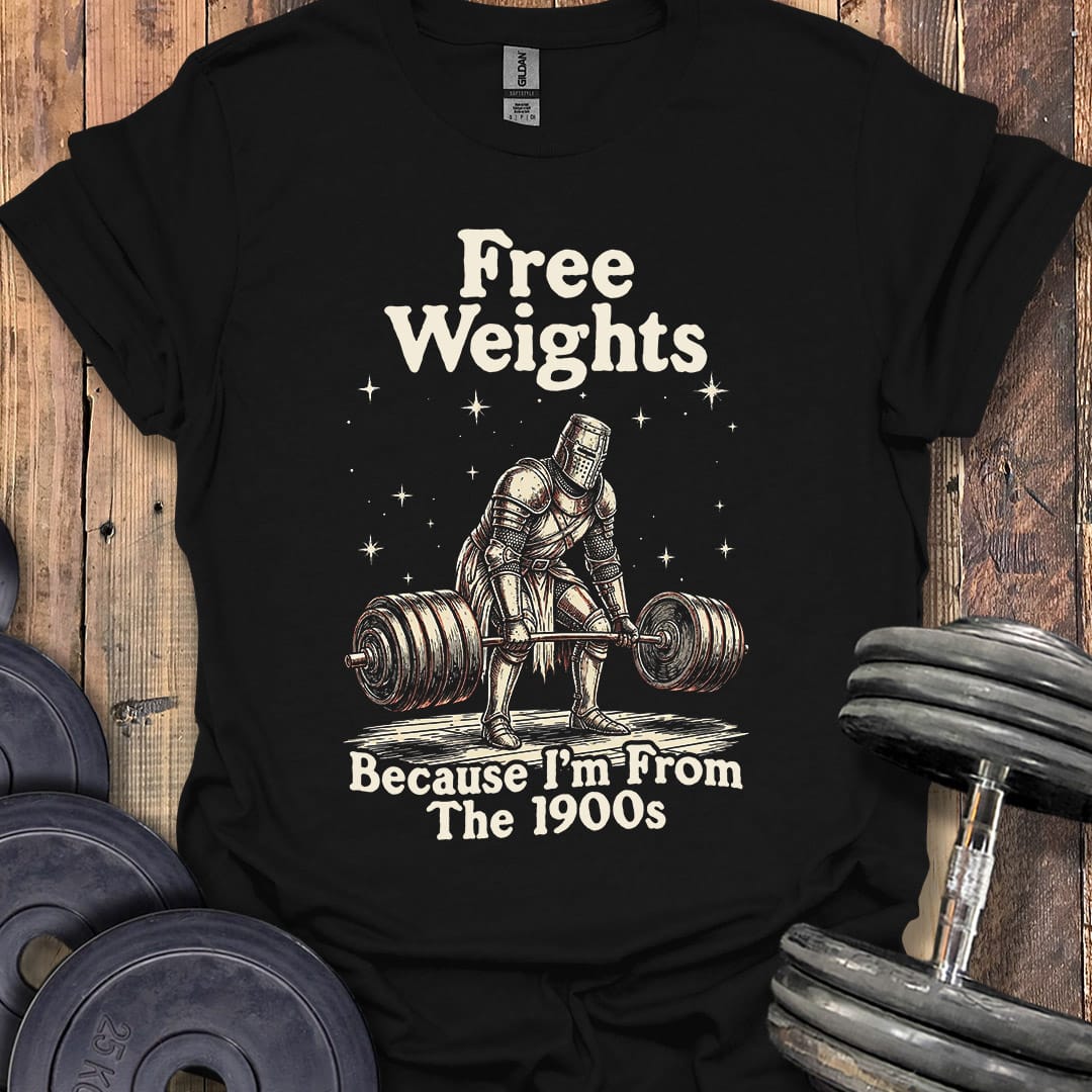 Free Weights Knight T-Shirt