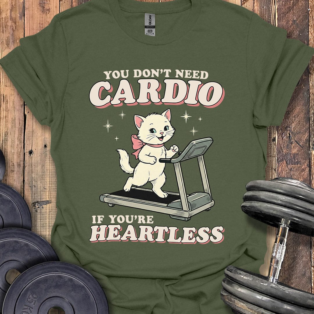 Heartless Cardio Kitten T-Shirt