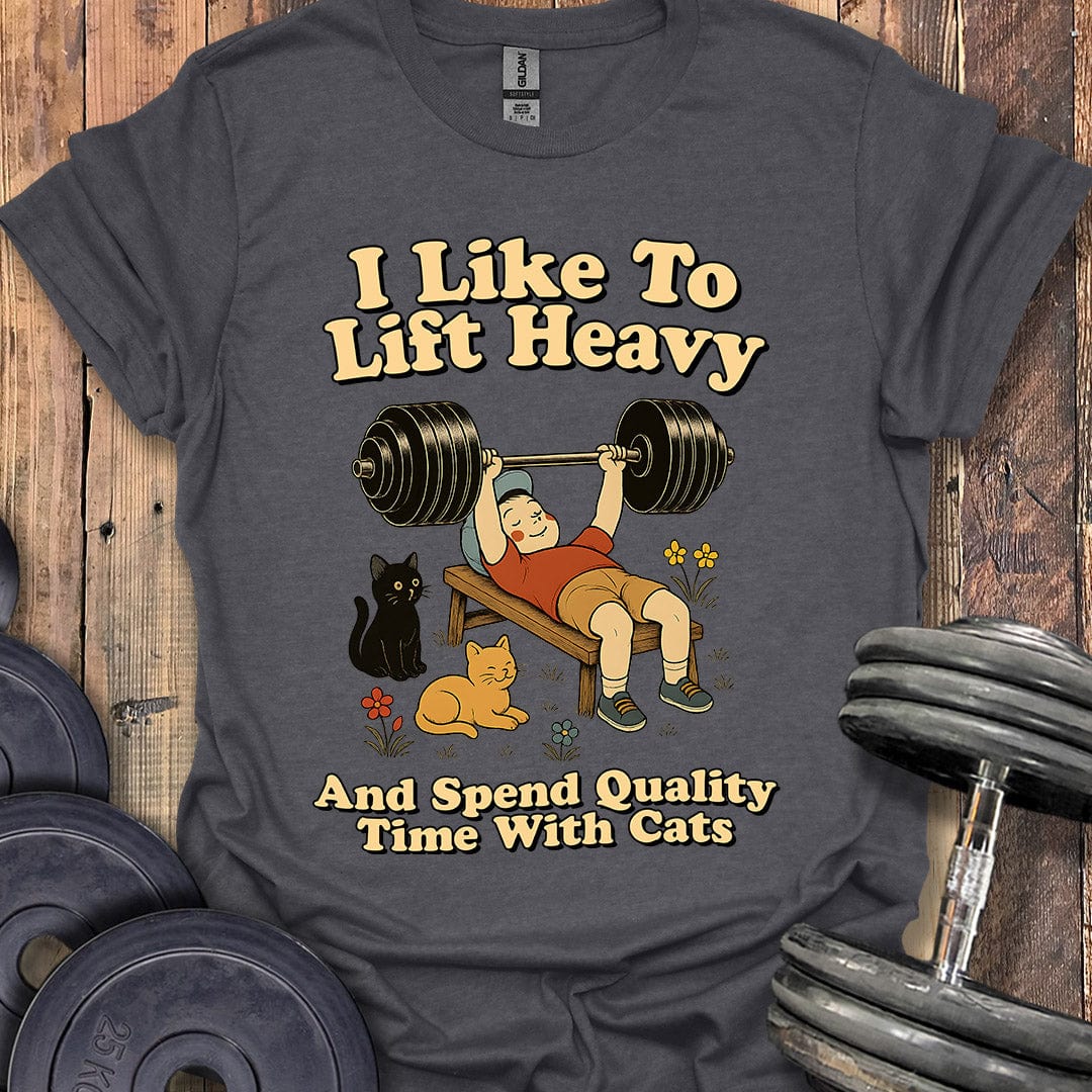 Heavy Weights and Cats T-Shirt