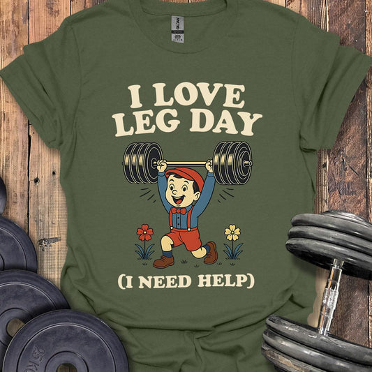 I Love Leg Day T-Shirt