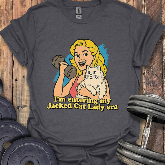 Jacked Cat Lady Era T-Shirt