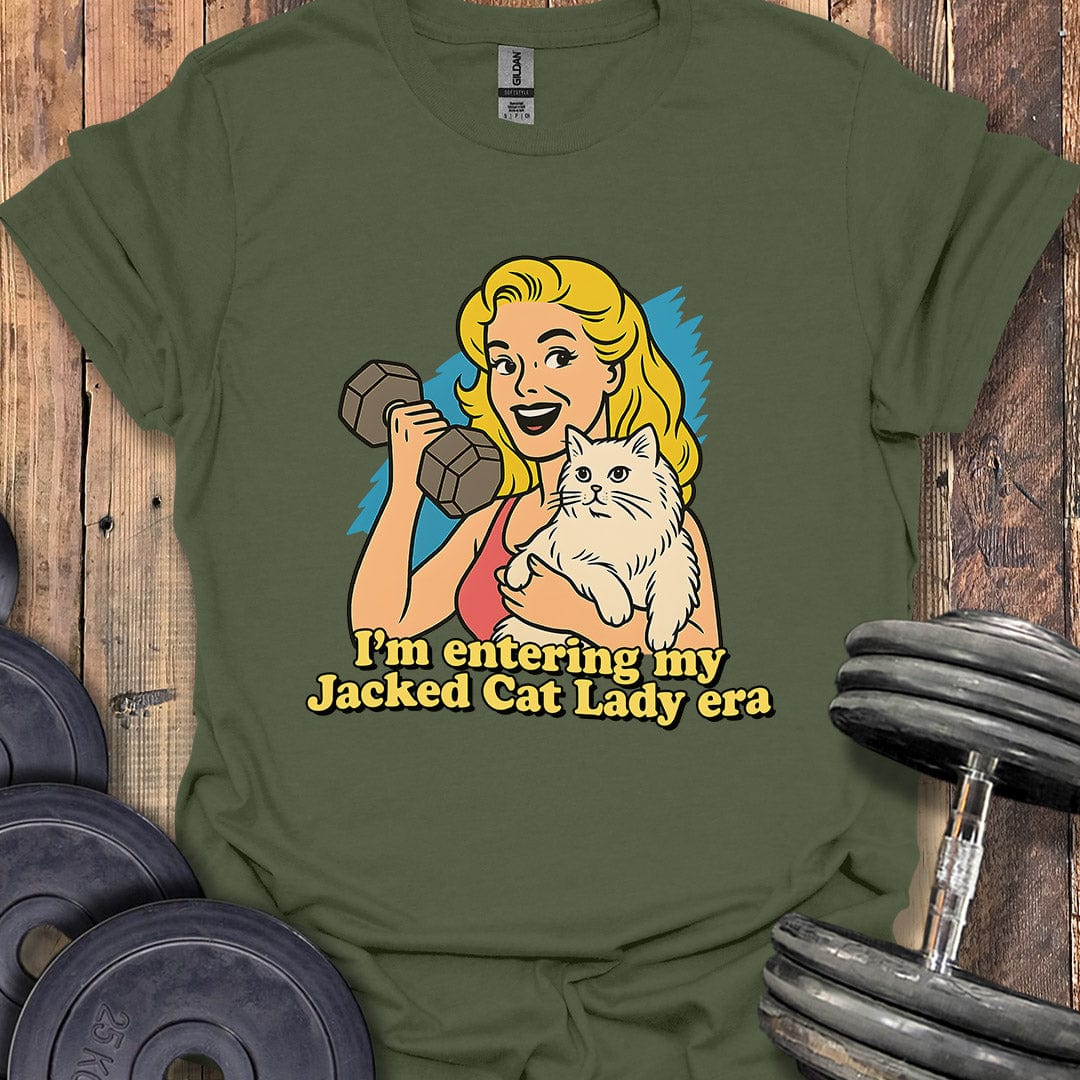Jacked Cat Lady Era T-Shirt