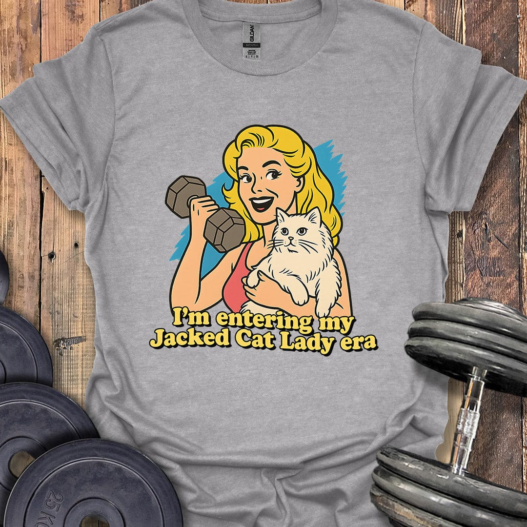 Jacked Cat Lady Era T-Shirt