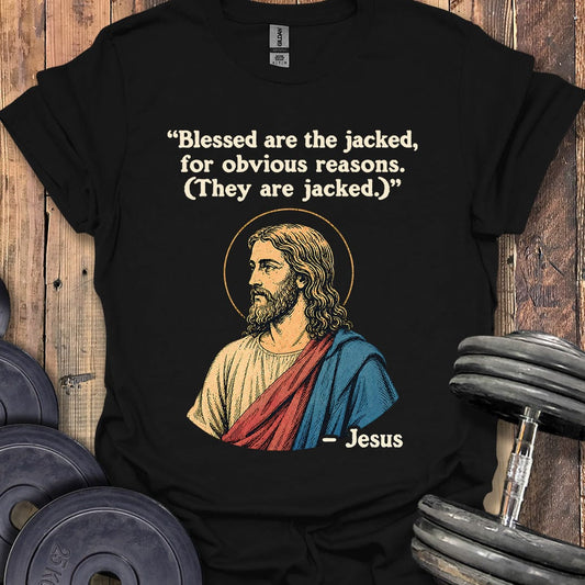 Jesus Blessed Quote T-Shirt
