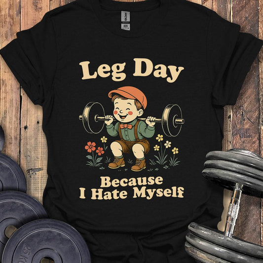 Leg Day Self-Hatred T-Shirt