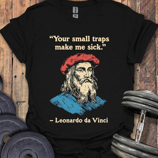 Leonardo da Vinci Quote T-Shirt