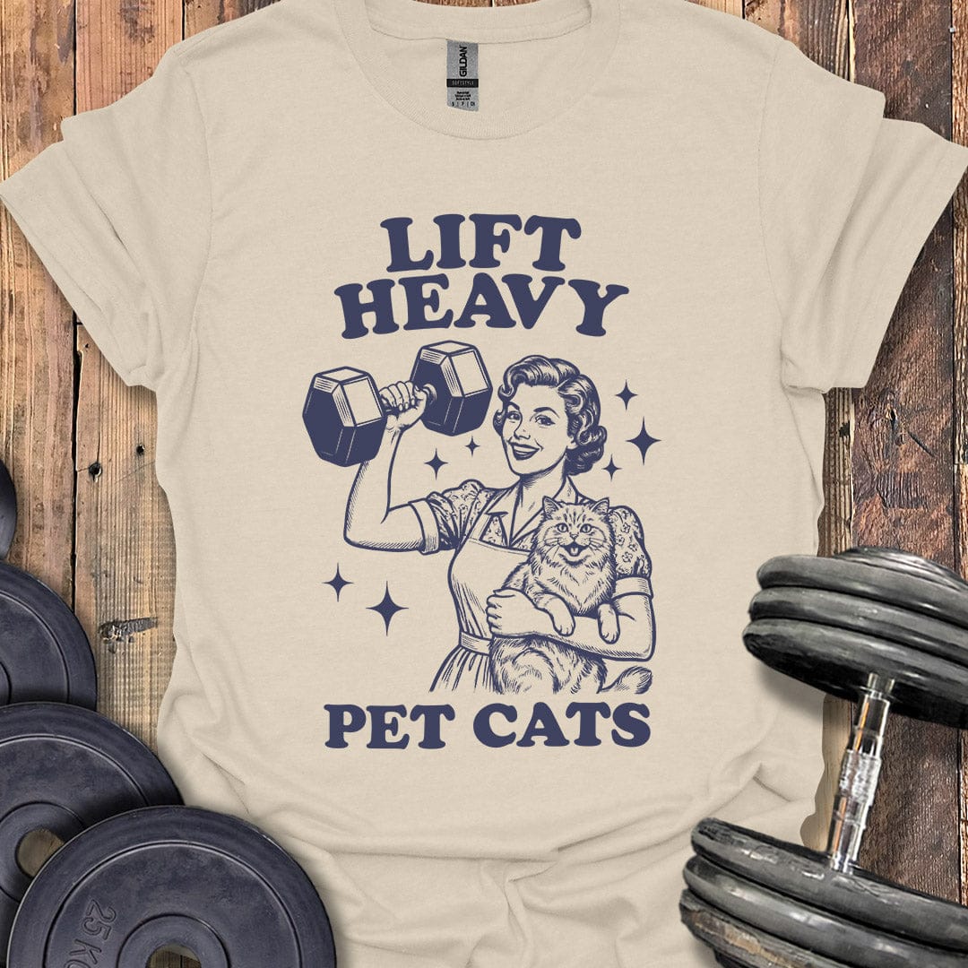 Lift Heavy, Pet Cats Housewife T-Shirt