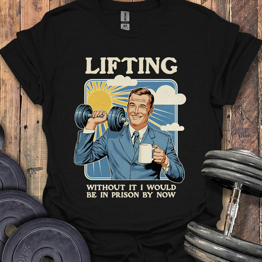 Lifting Businessman T-Shirt