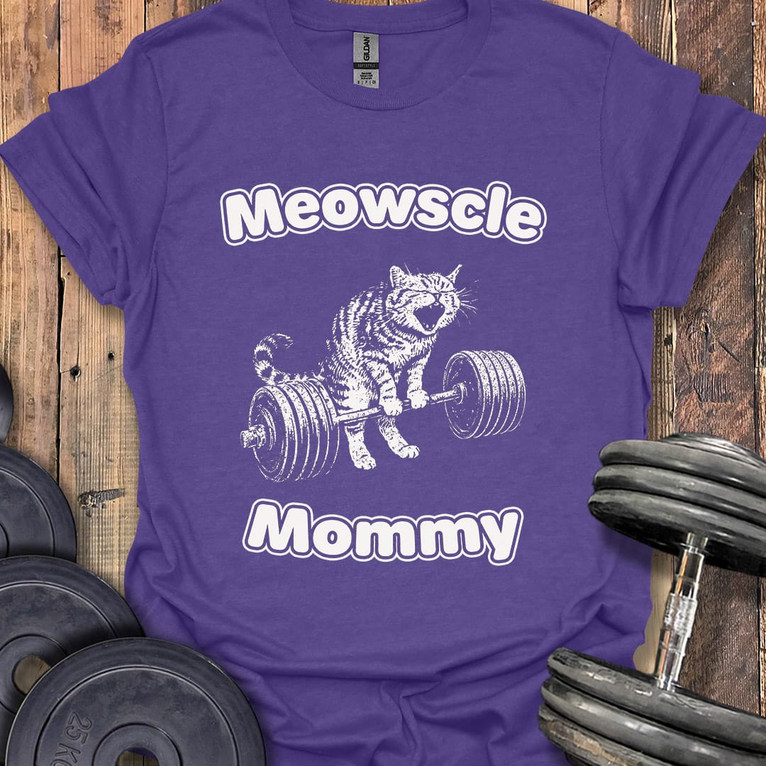 Meowscle Mommy T-Shirt