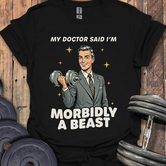 Morbidly a Beast Businessman T-Shirt [Custom Sizes]
