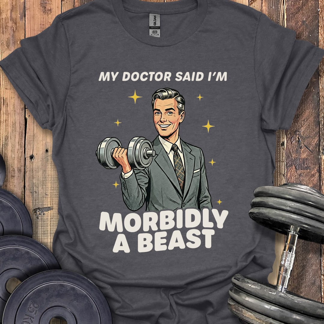 Morbidly a Beast Businessman T-Shirt [Custom Sizes]