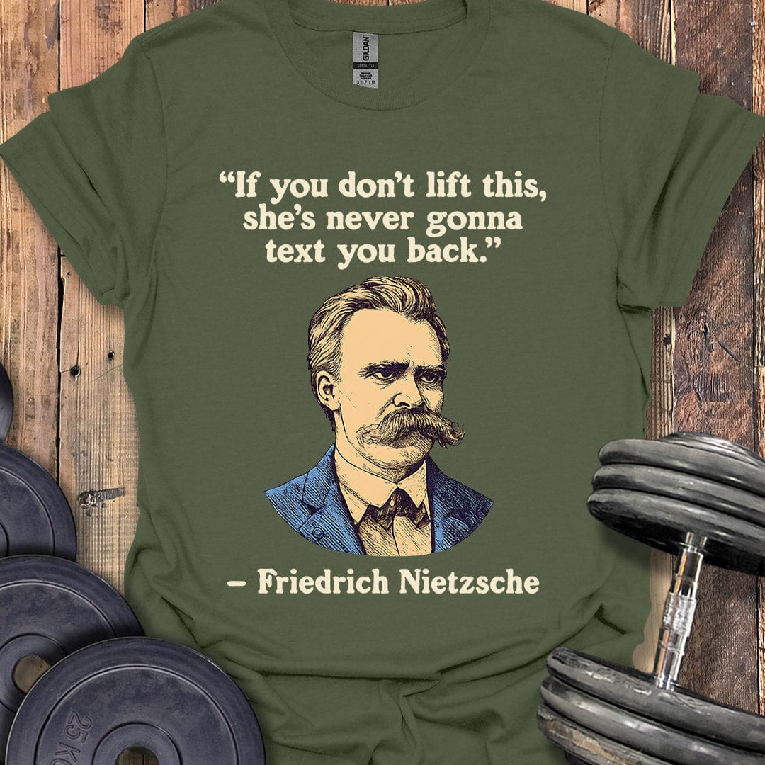 Nietzsche Quote T-Shirt