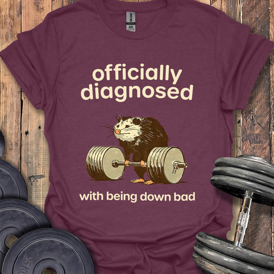 Officially Diagnosed Opossum T-Shirt
