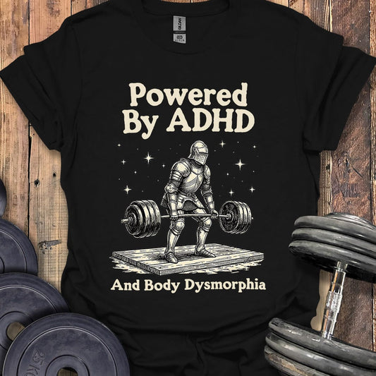 Powered by ADHD T-Shirt