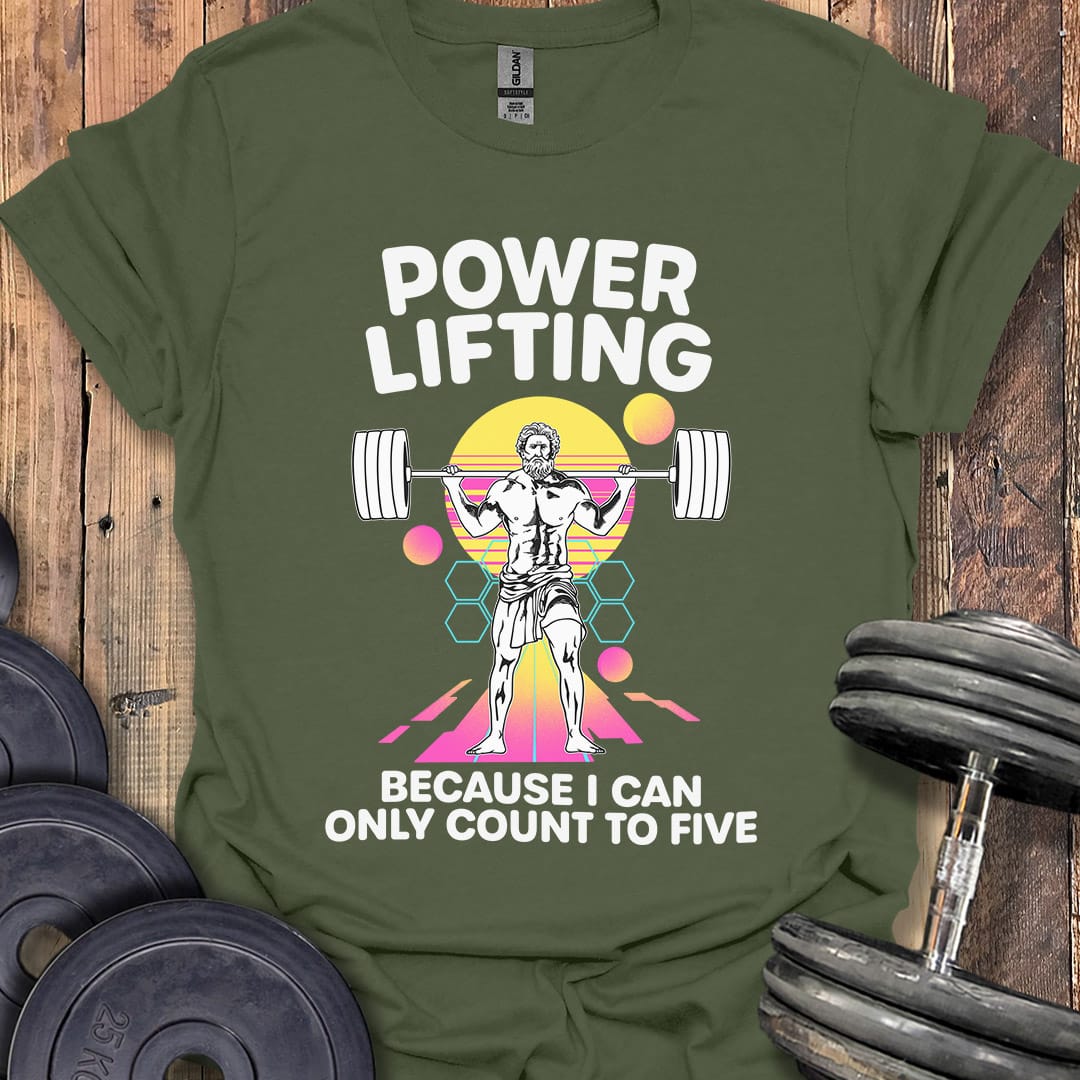 Powerlifting Greek God T-Shirt