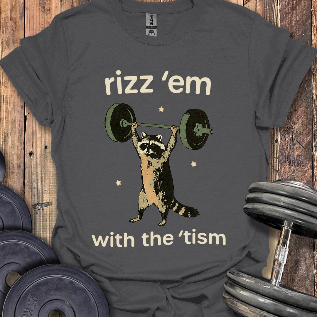 Rizz 'Em Raccoon T-Shirt