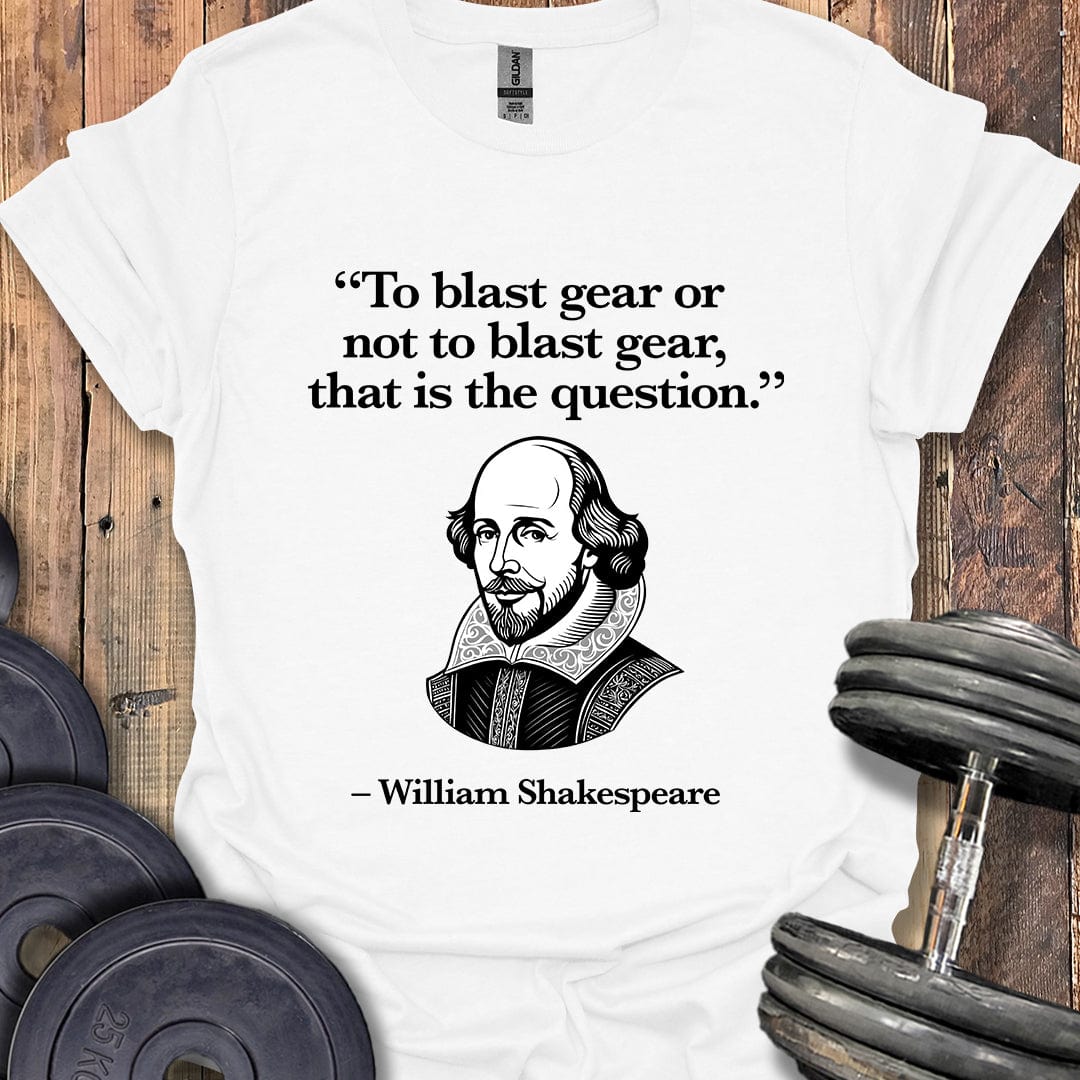 Shakespeare on Gear T-shirt