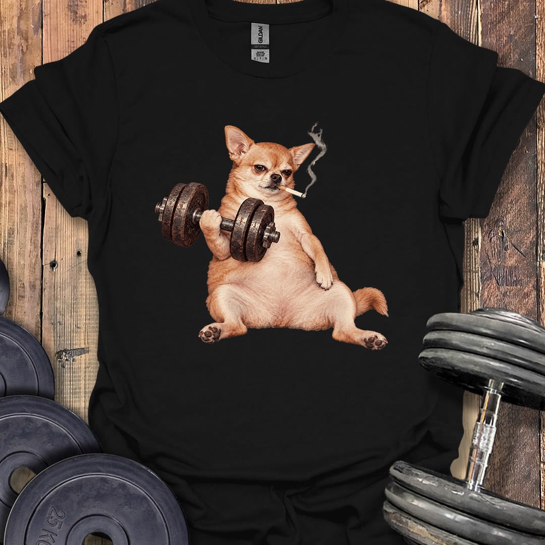 Smoking Dog T-Shirt