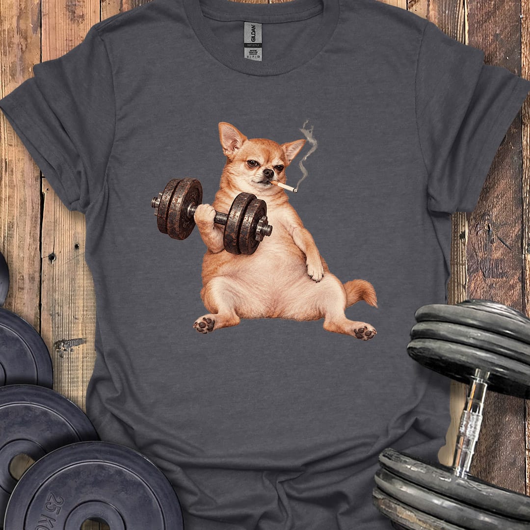 Smoking Dog T-Shirt