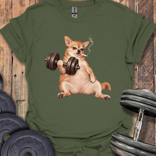 Smoking Dog T-Shirt