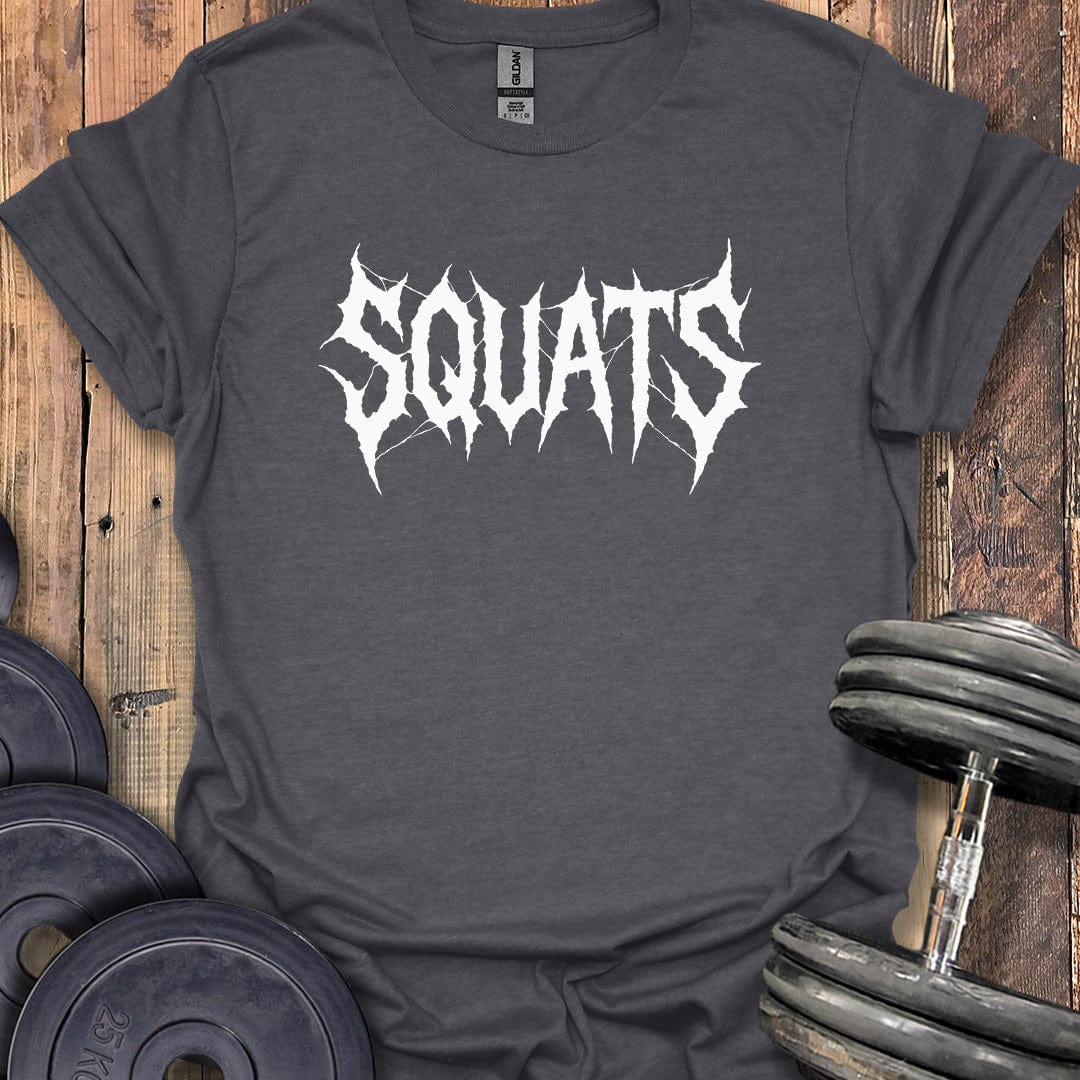 Squats Metal Logo T-Shirt