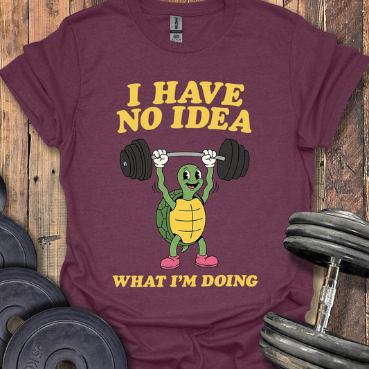 Turtle With No Idea T-Shirt